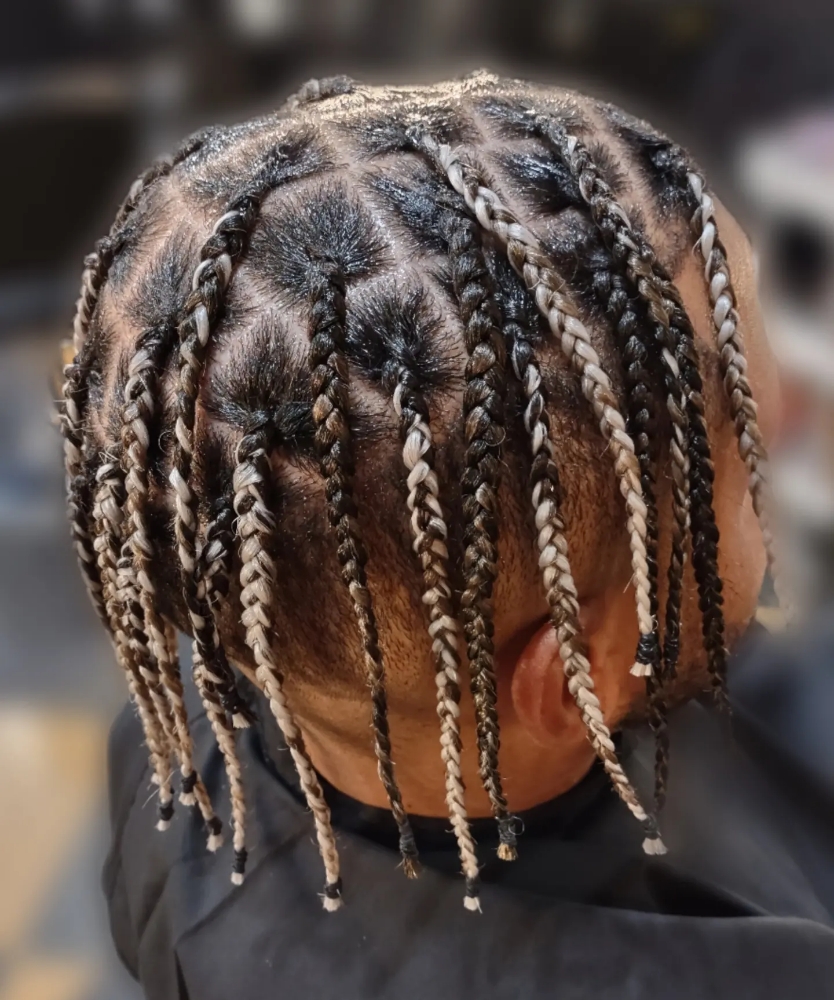Medium Box Braids W/Extensions