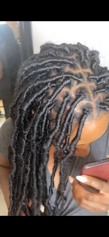 Soft Locs at Rosegold Beauty in Brockton, MA