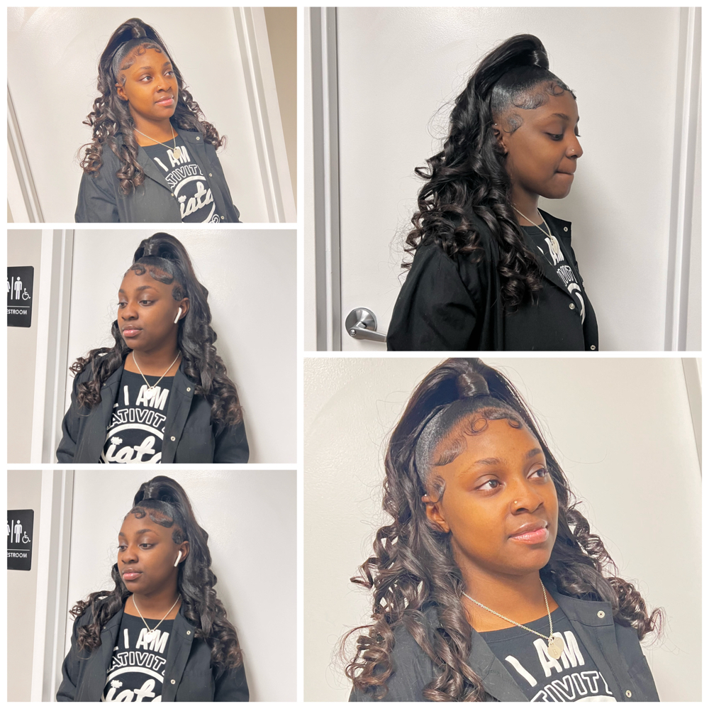 Half Up Half Down Quickweave