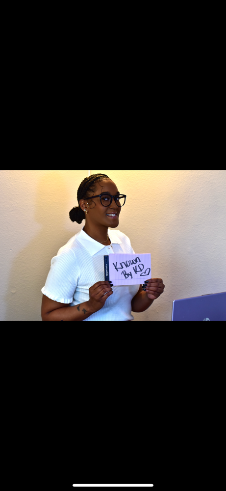 Braided Bun😚 at KNOWNBYKD in Oklahoma City, OK