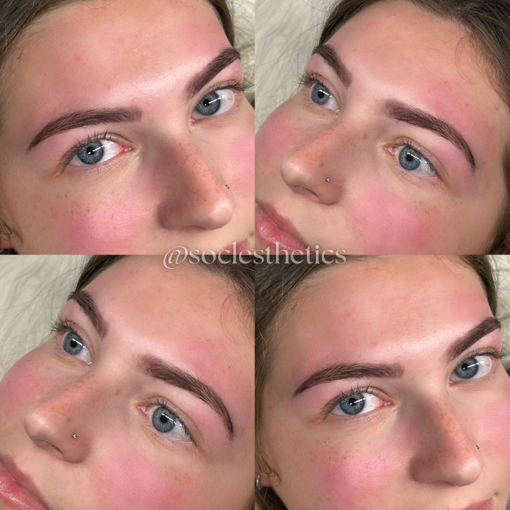 Brow Wax + Hybrid Stain at SOCL Esthetics in Indianapolis, IN