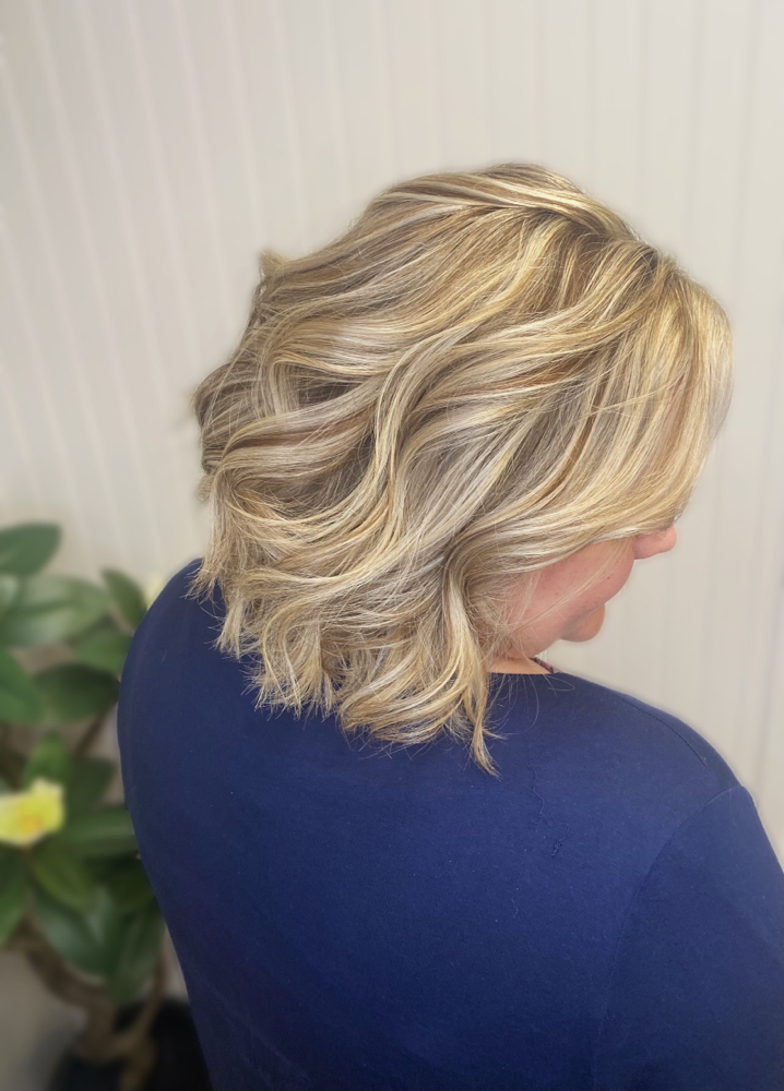 Partial Highlight W/ Grey Coverage