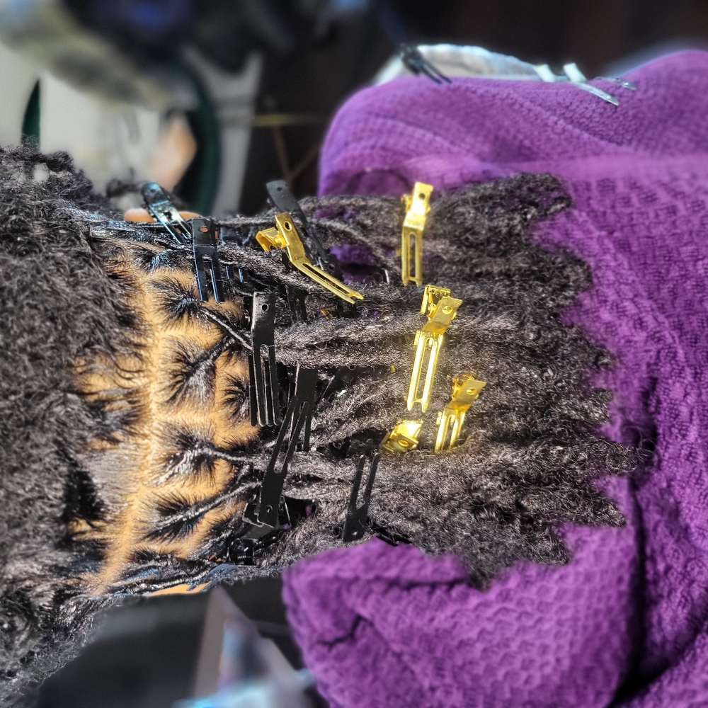 Retwist  Locs Required (Lower Back)