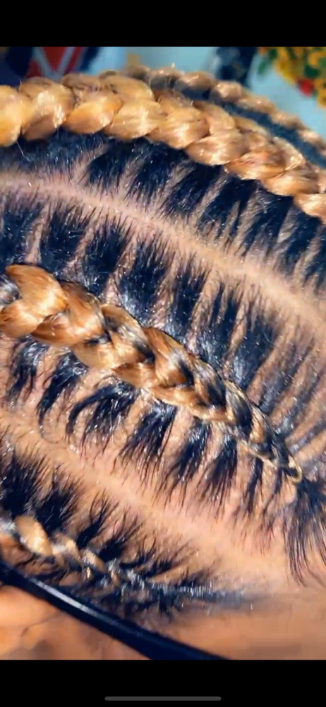 Stitch Braids Feed-In (4-8)