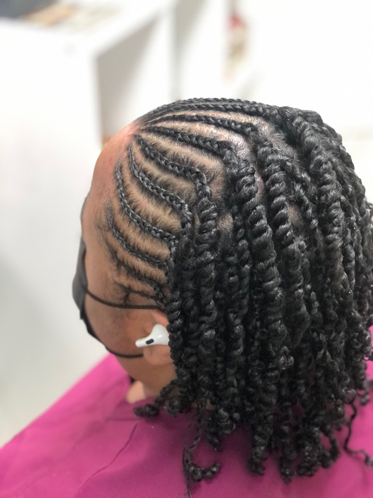 Natural Wash & Two Strand Twist