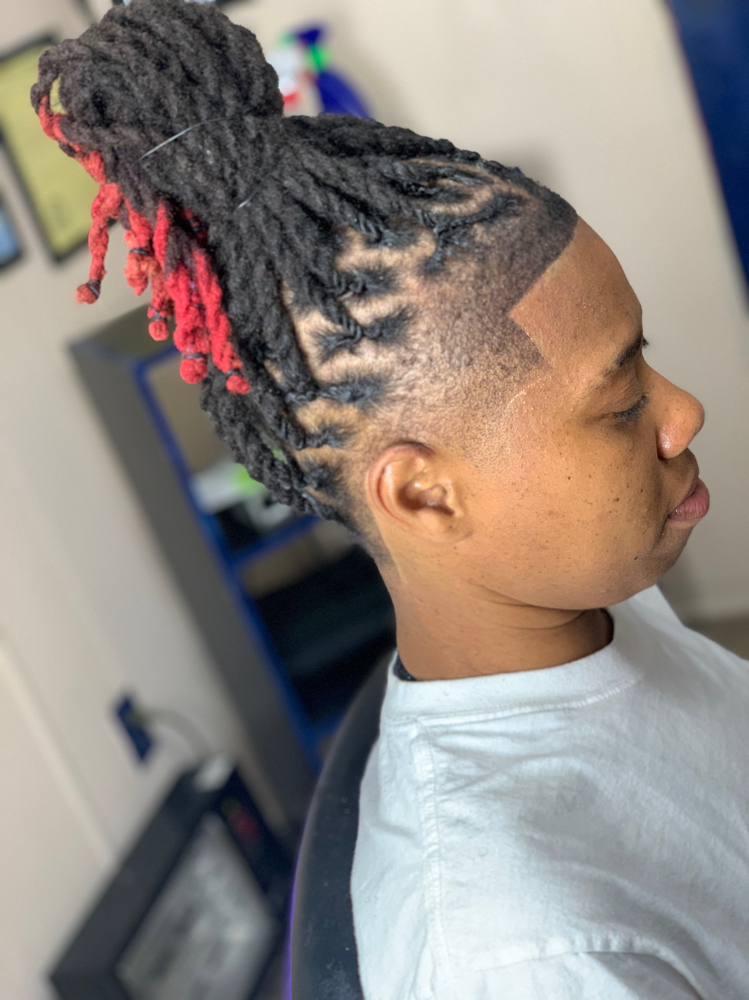 Loc Retwist, Style, & Haircut