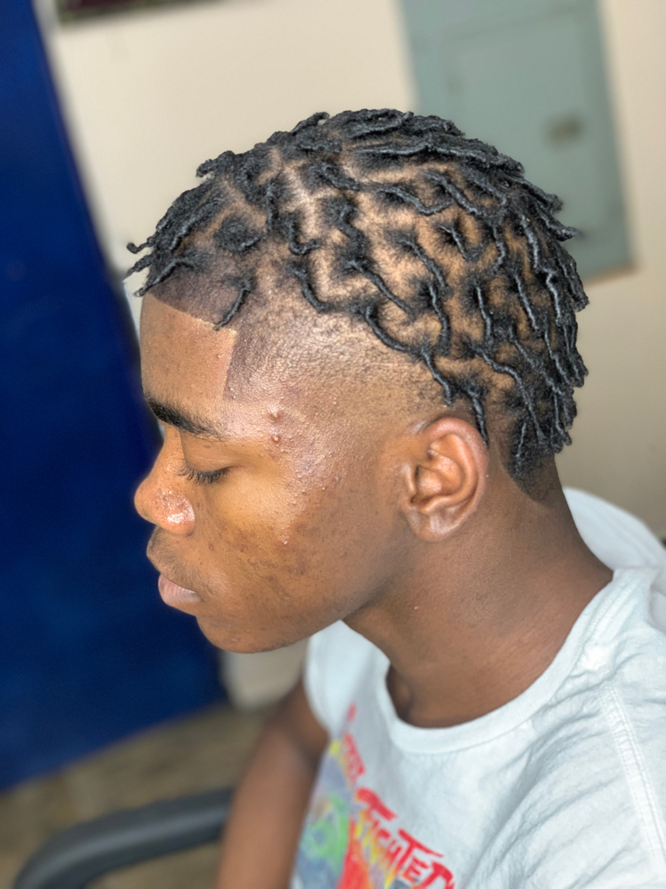 Starter Locs & Hair Cut