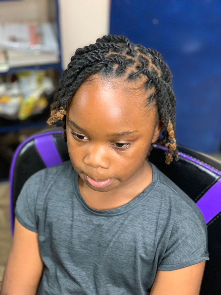 Kids Loc Retwist & Style