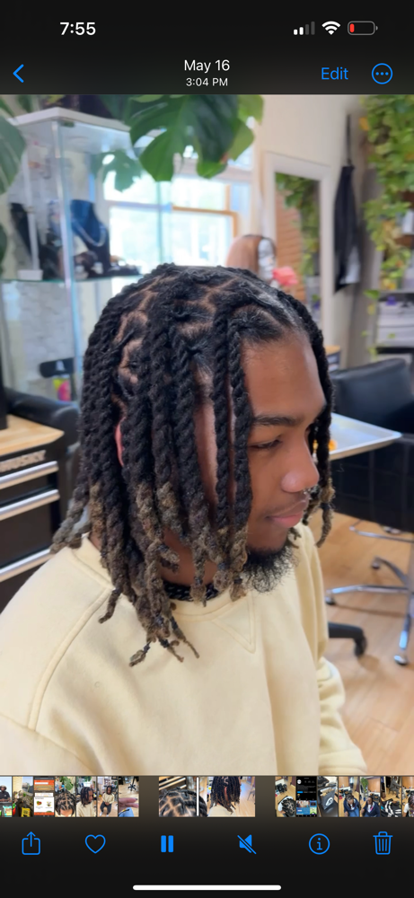 Locs Retwist and Style