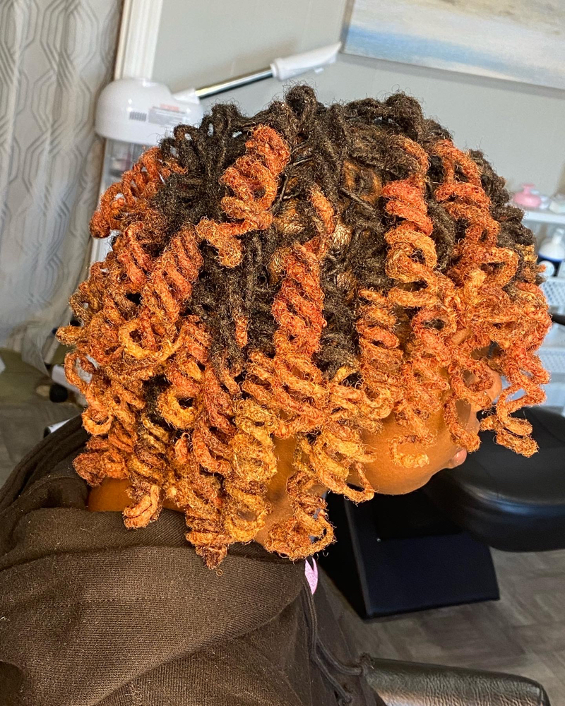Rod Curls at Boone's Beauty in Newport News, VA