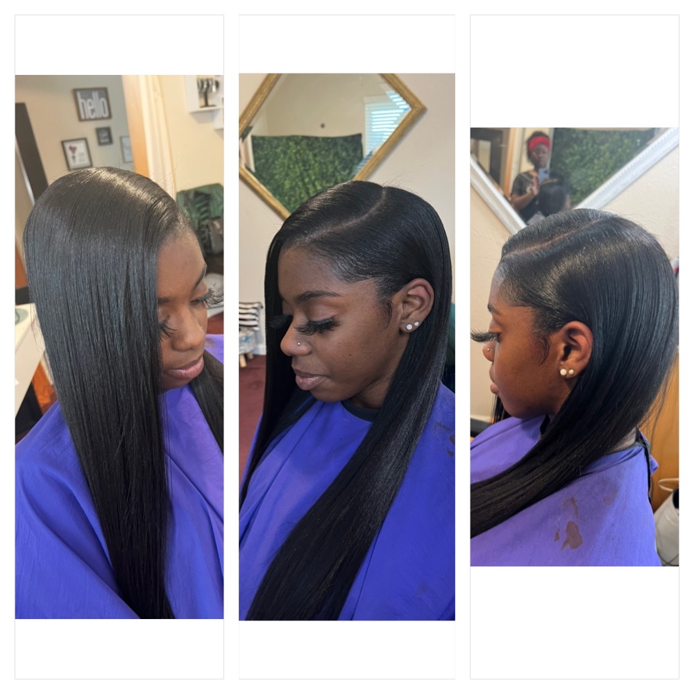 Quick Weave /or Clip Ins -styled