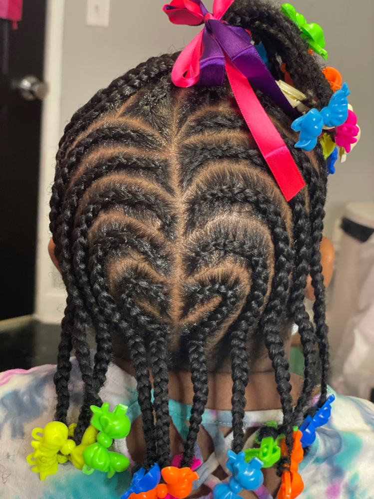Braided Hairstyle With No Hair Adde at The LaurenAshley Co in Cleveland, OH