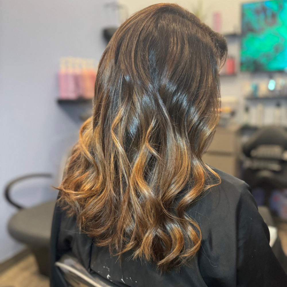 Balayage & Cut at Hidden Beauty Studios in Charlotte, NC