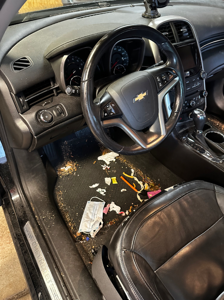 heavy interior maintance at Premier Dynamic Detailing in columbus, OH