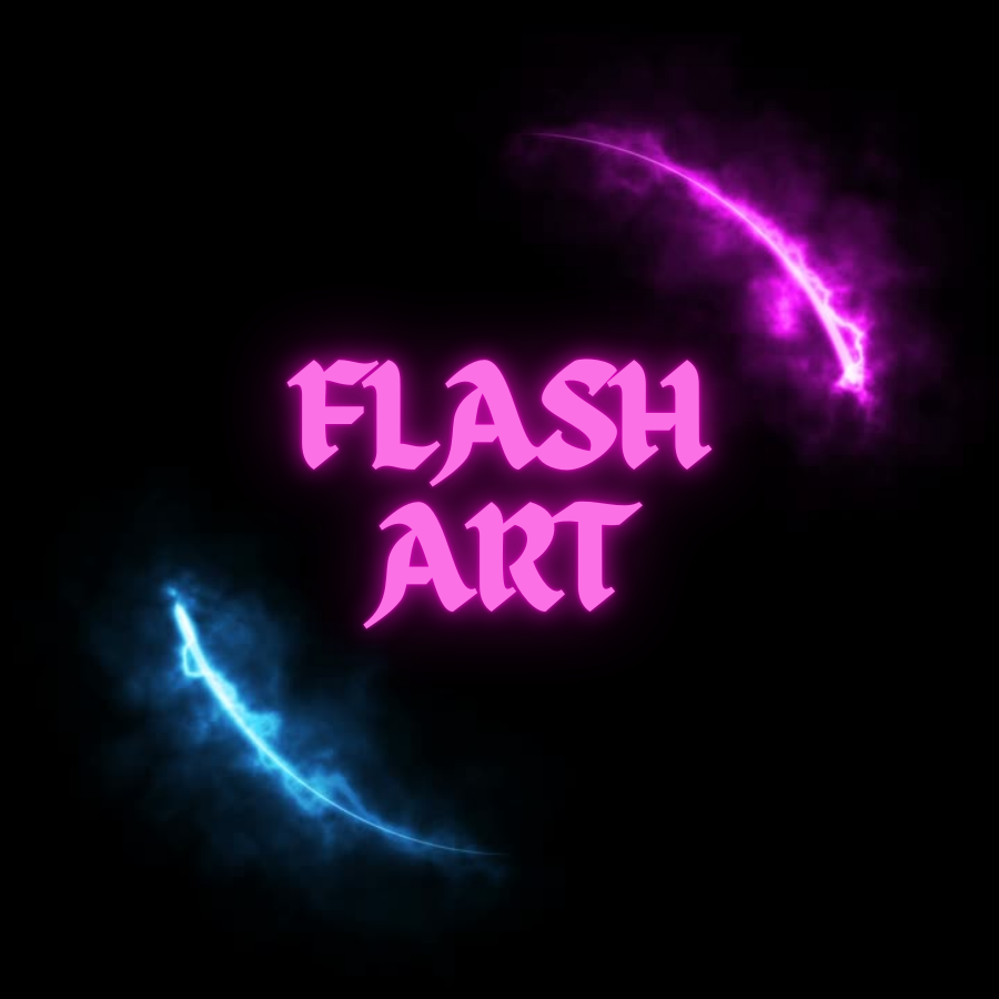 Flash Art (Pre-made,no Custom)
