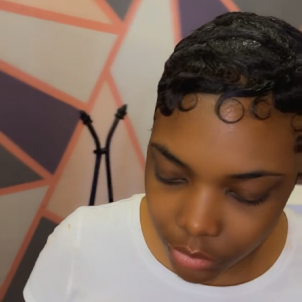 Fingerwaves at Blaque Beauty Hair Boutique in Birmingham, AL