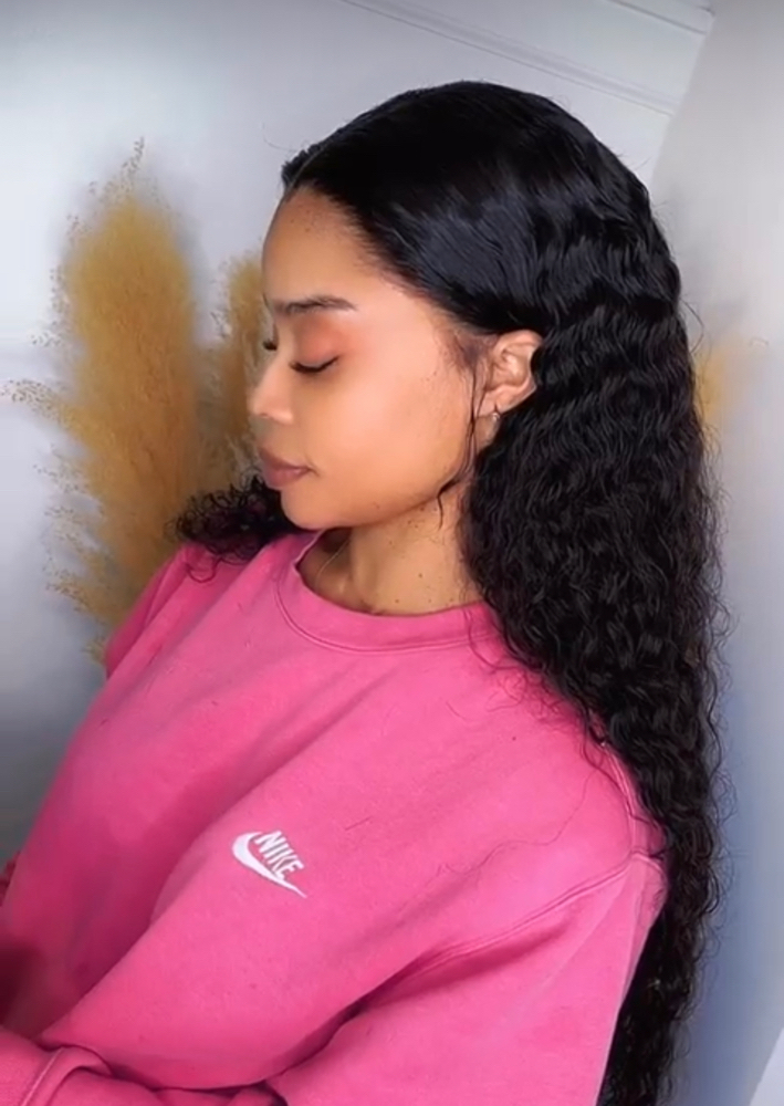 No Baby Hair Wig Install
