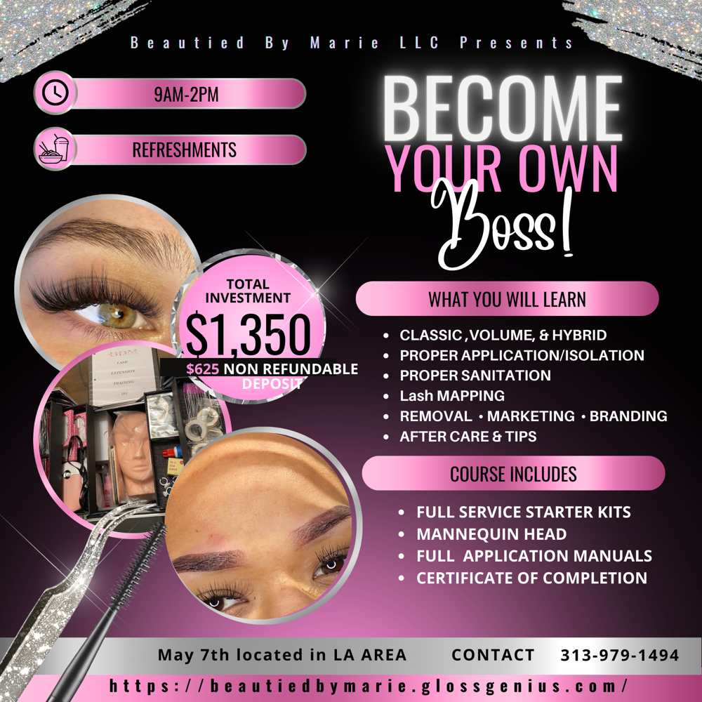 Los Angeles Lash class