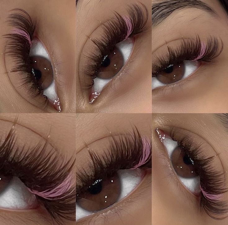 colored lashes add on