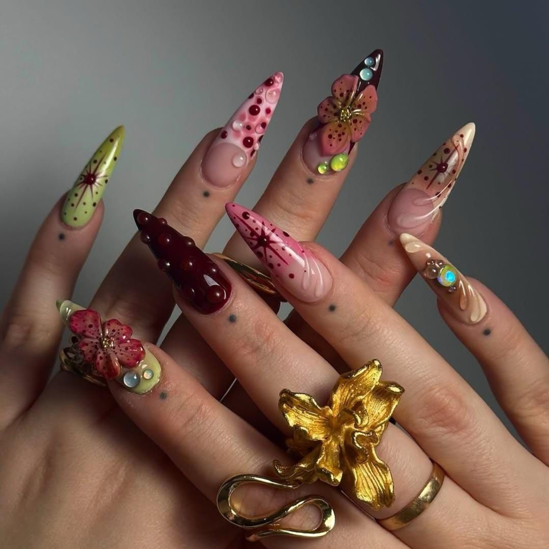 Gel X Set/Tier 3 Nail Art at Passport To Beauty in Anaheim, CA
