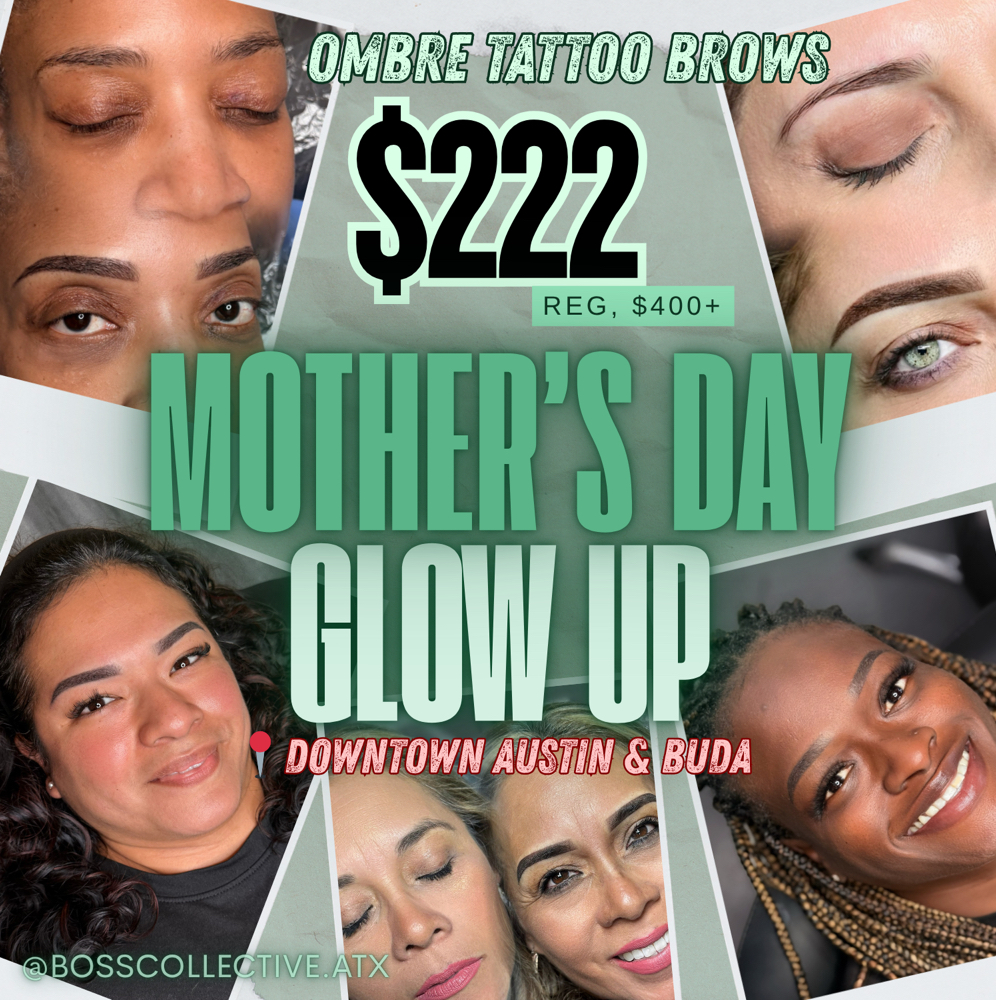 May Brow Glow Up $222 at Boss Collective ATX in Austin, TX