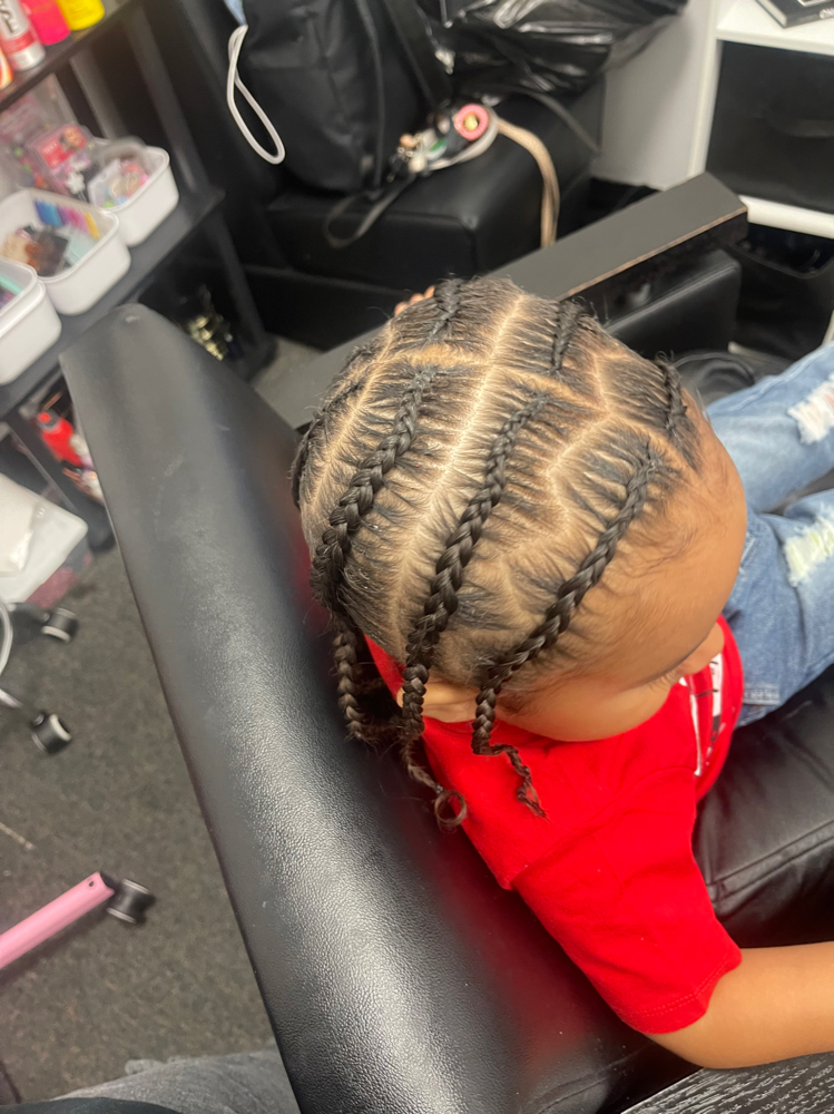 Kid Boy Braids 4 & Up