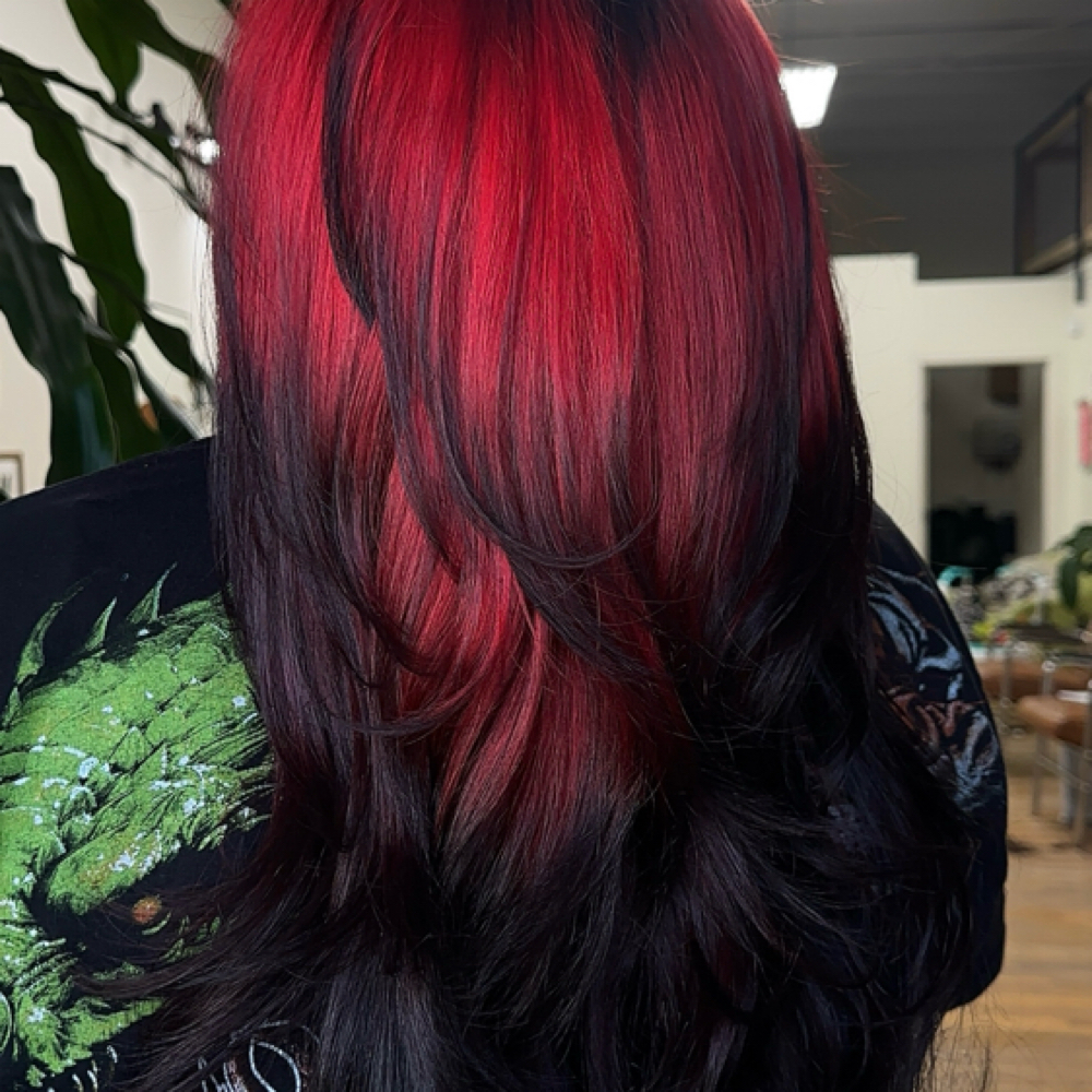 Creative Color at HTX Mullet Daddy in Houston, TX