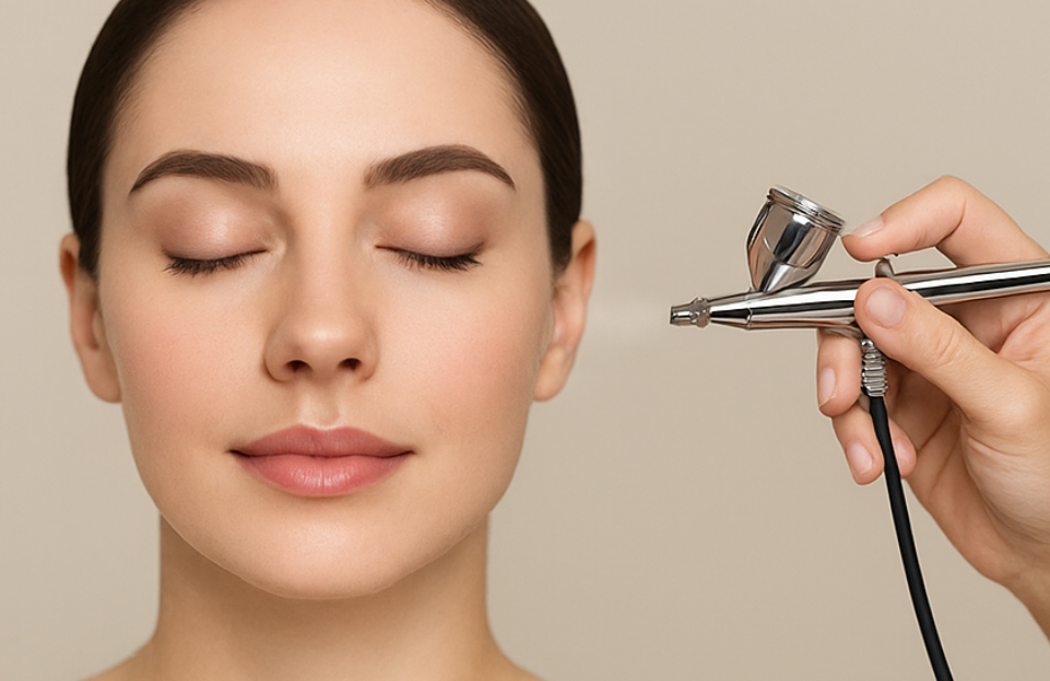 Airbrush Makeup Application
