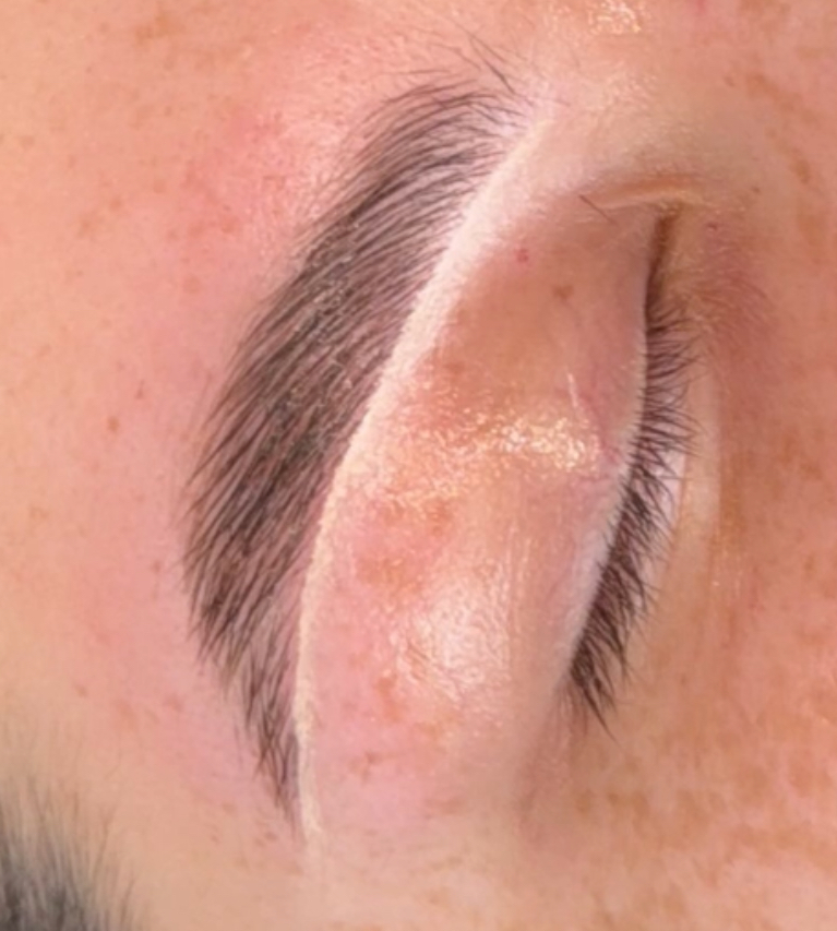 Brow Lamination at AestheticsbyZay in Temecula, CA
