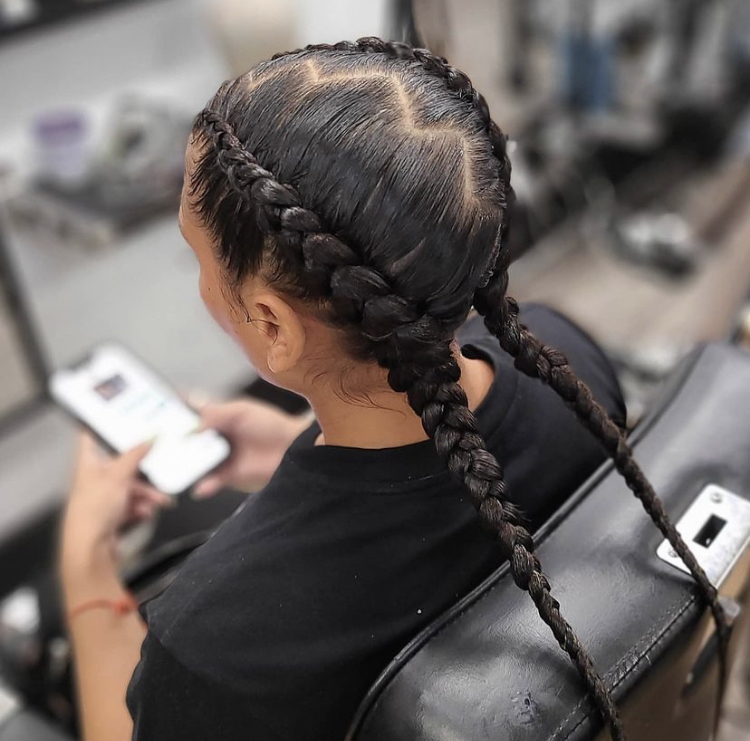 2 Cornrows