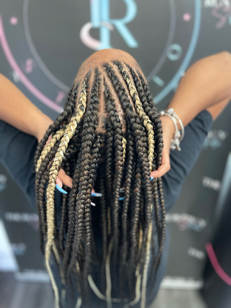 Half And Half  Larger Braids at The LaurenAshley Co in Cleveland, OH