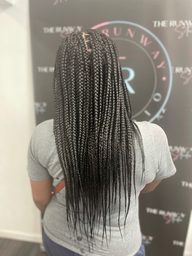 Medium box Braids at The LaurenAshley Co in Cleveland, OH