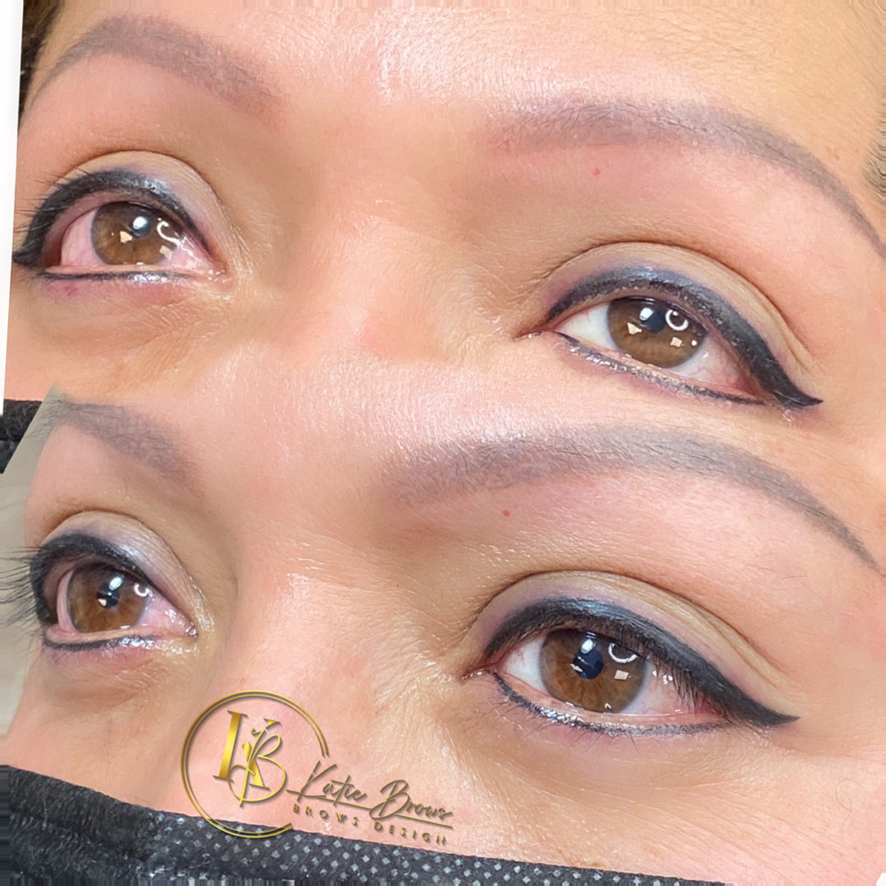 Bottom Eyeliners at Katie Brows and Cosmetic Tattoo in Monroe, CT