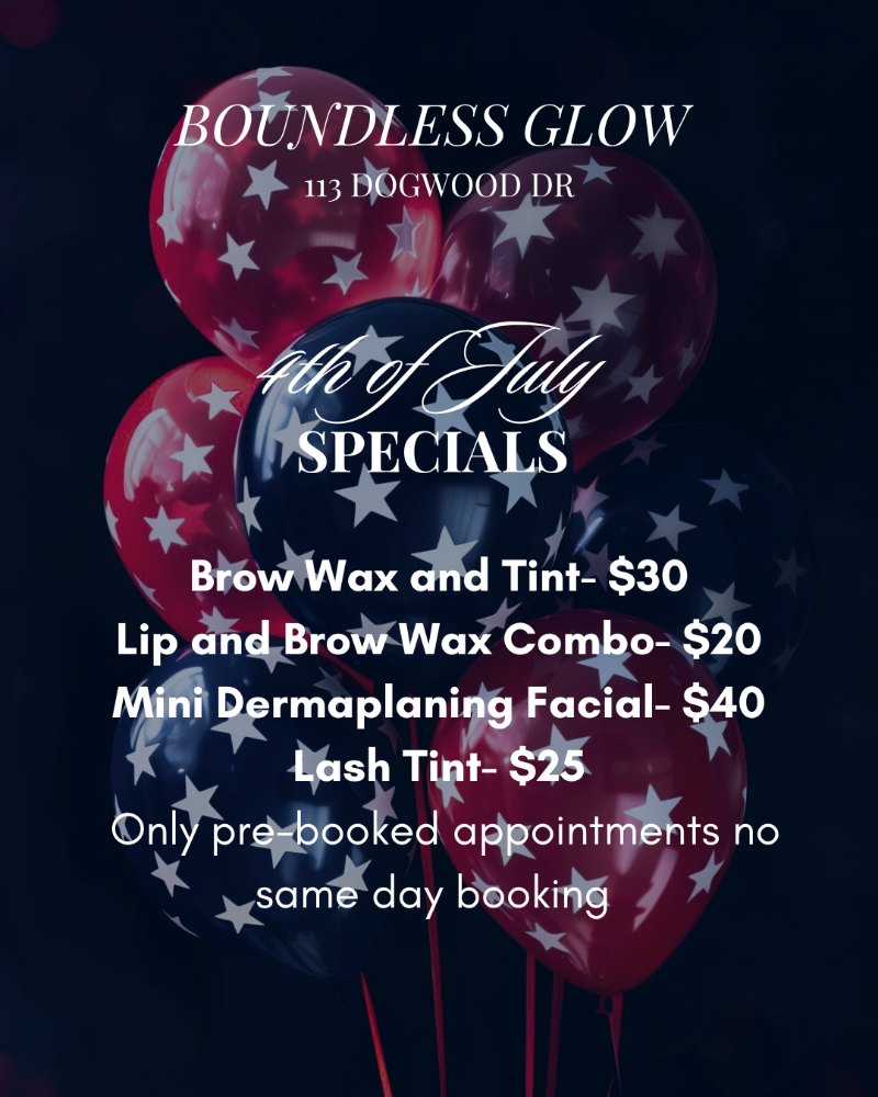 Brow Wax And Tint (4th Of July)