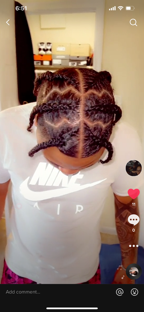 Men Styles | Half Head (fade)