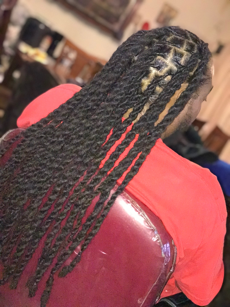 Retwist + 2 Strand Twist at HouseOfARAS Smith in Taft, OK