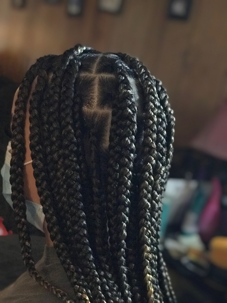Knotless Braids Large at HouseOfARAS Smith in Taft, OK