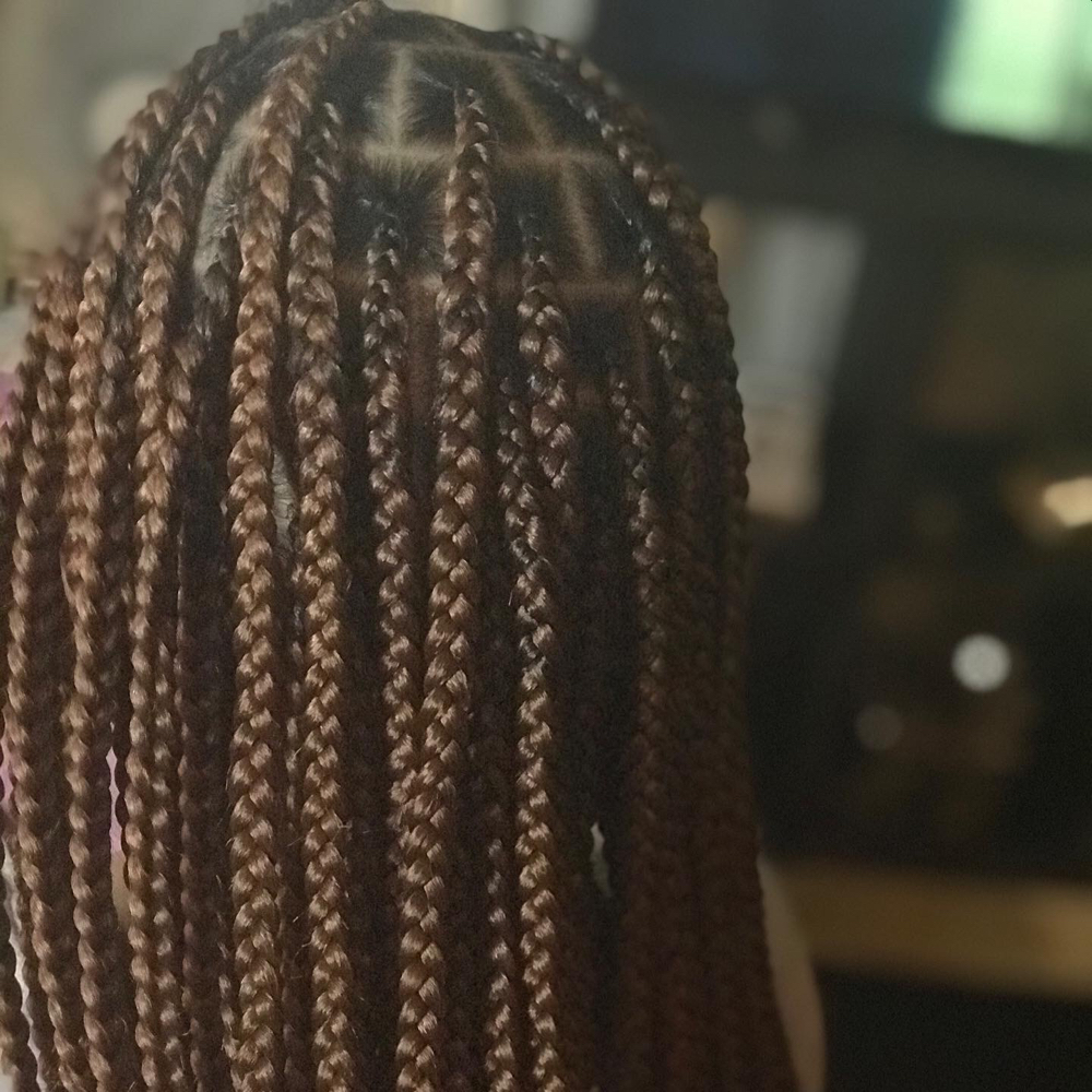 Knotless Braids Medium at HouseOfARAS Smith in Taft, OK
