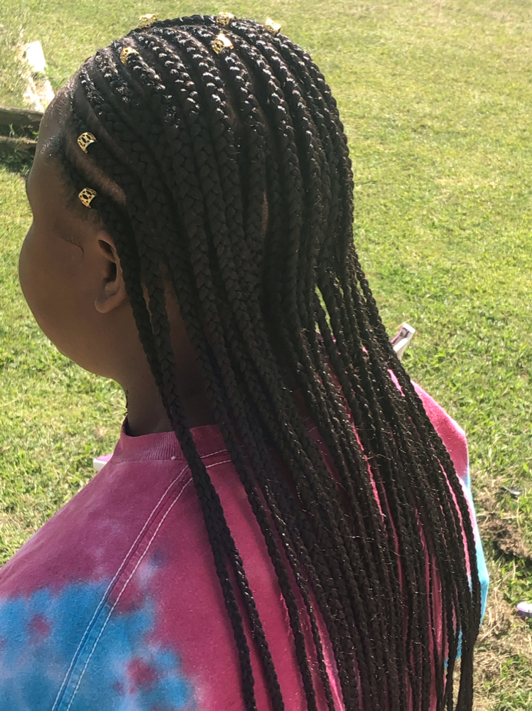 Tribal Braids at HouseOfARAS Smith in Taft, OK
