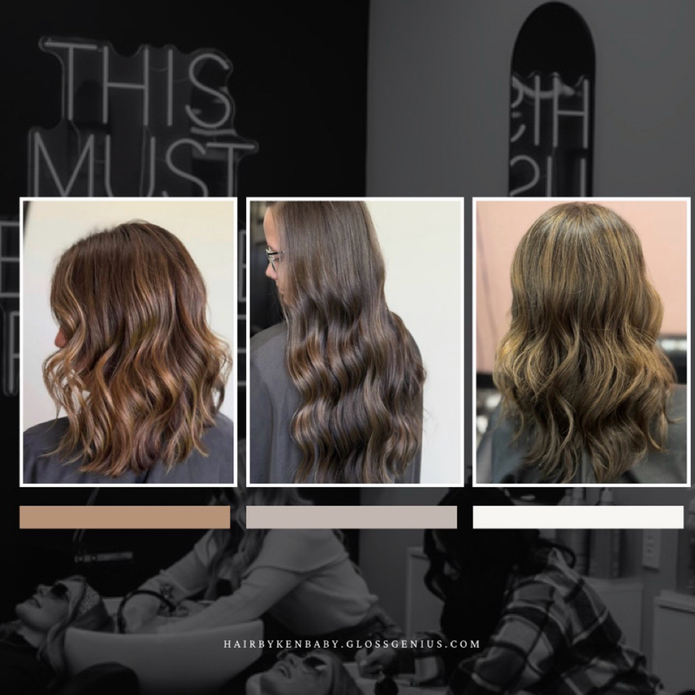 $100 Partial balayage at Hair.bykenbaby_kc in Peculiar, MO