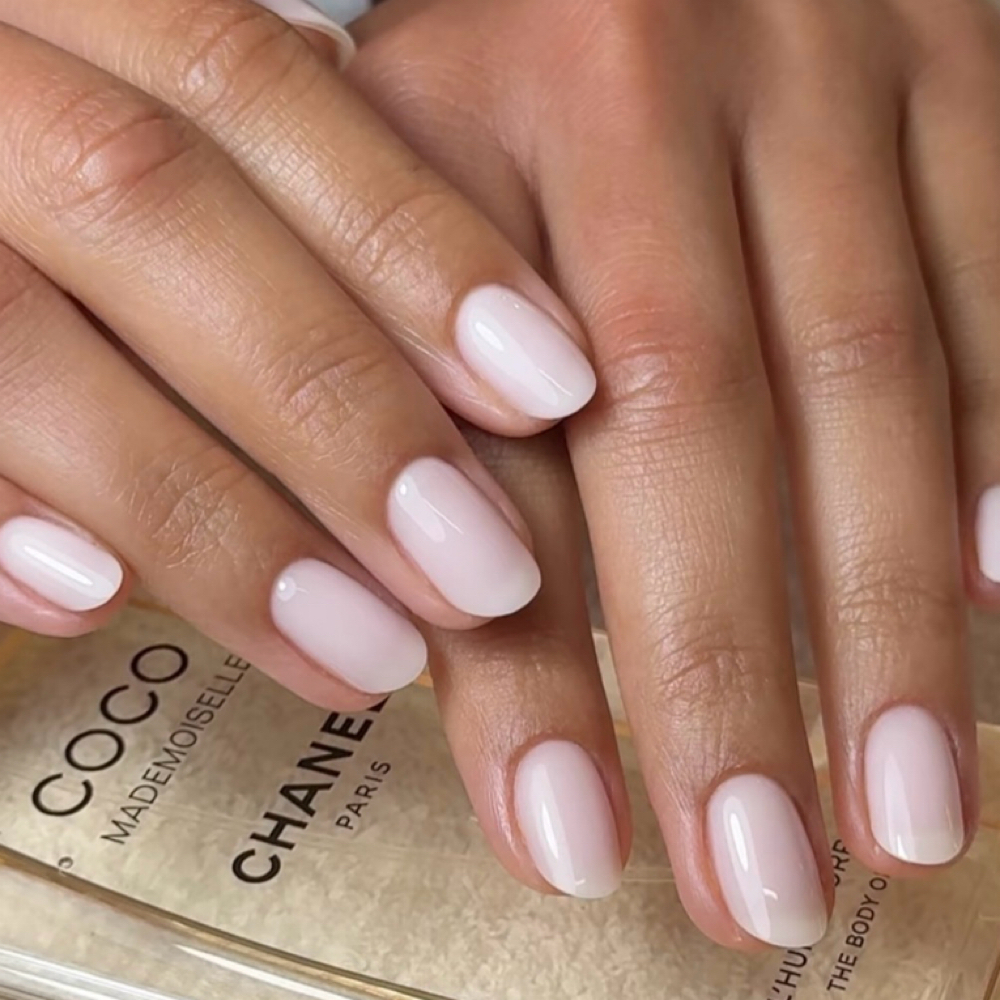 Soft Gloss Manicure at Glossy Haus in Richardson, TX