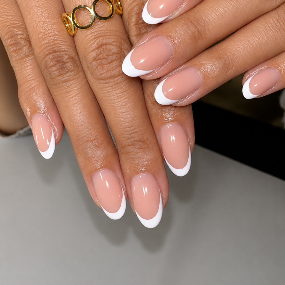 Structured Gel Mani at Bonita Nail & Skin Studio in Tustin, CA