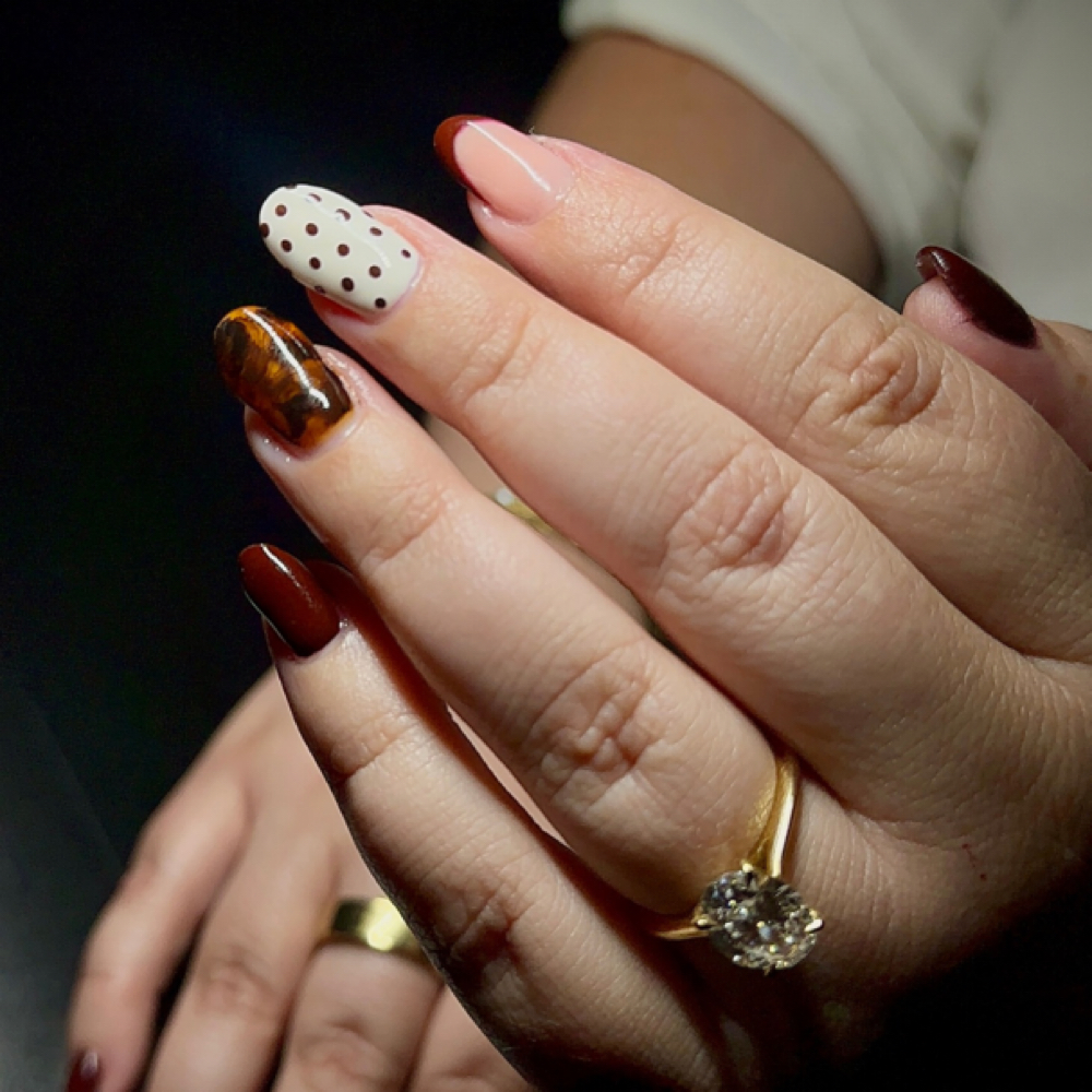 Structured Gel Mani at Bonita Nail & Skin Studio in Tustin, CA