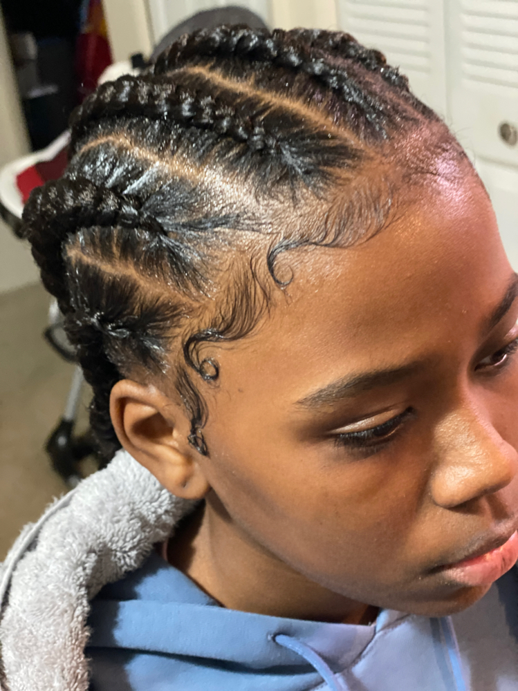 6-7 Feed-in Braids