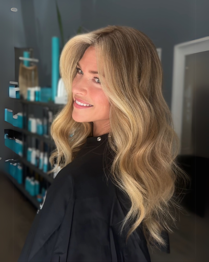 Grey Coverage + Partial Highlight