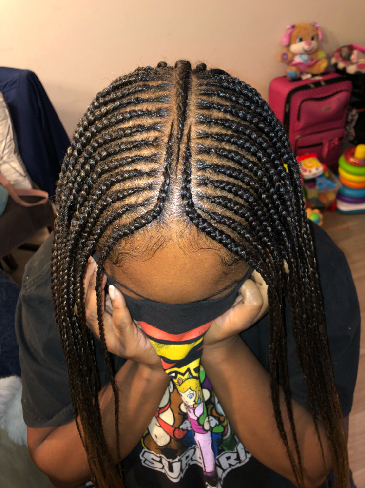 Fulani/Tribal Mid Length Braids