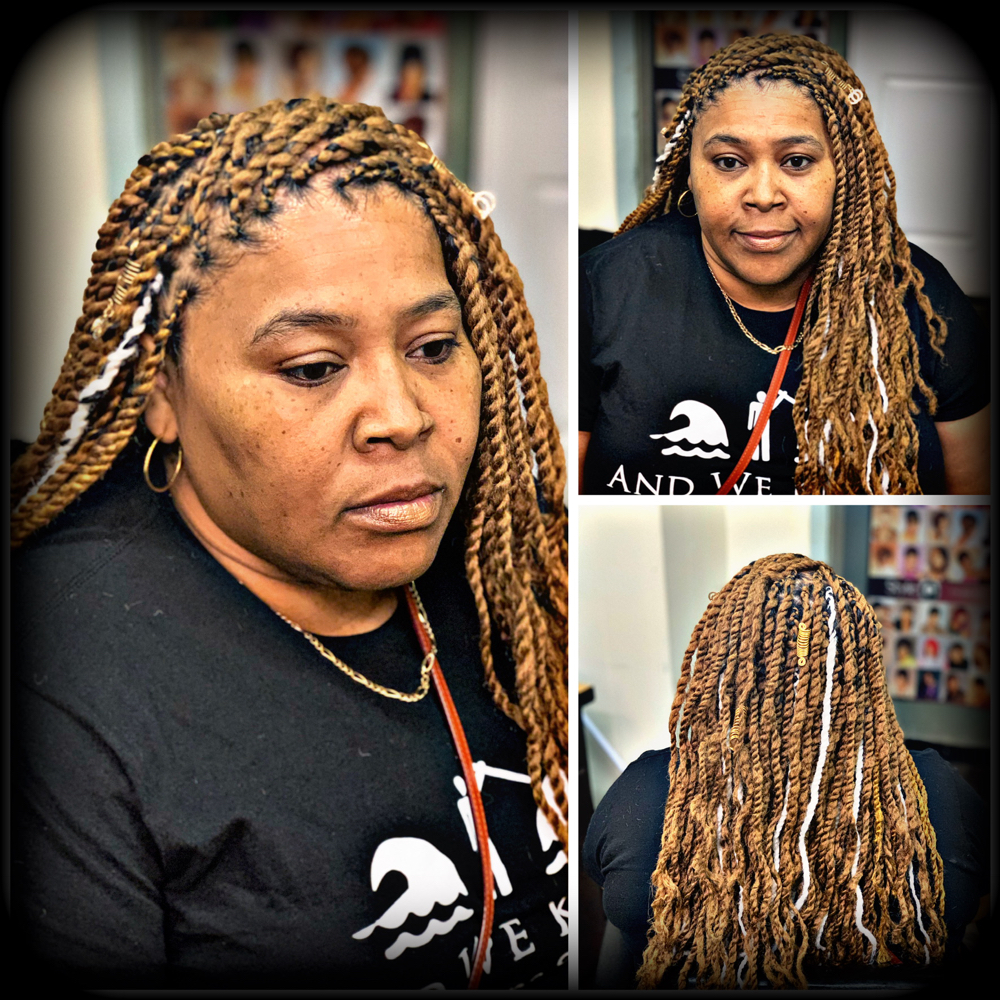Long Kinky Twist