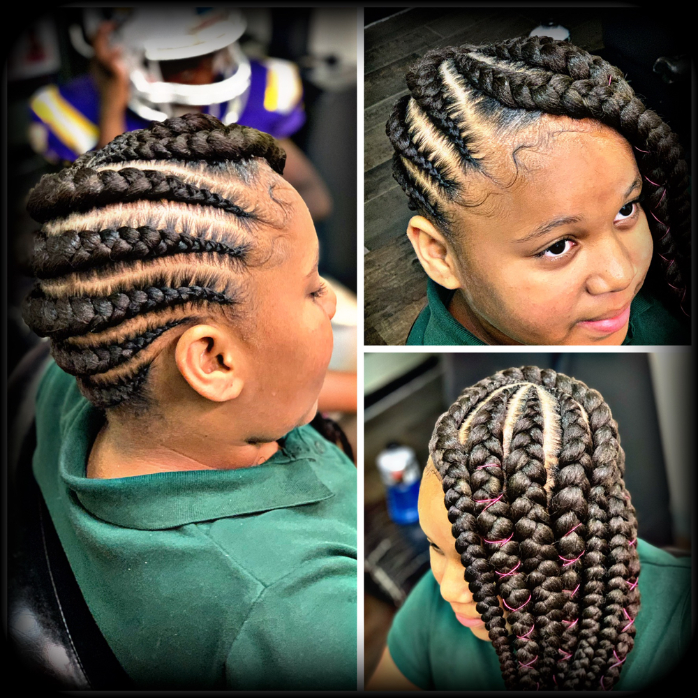 Kids Jumbo Lemonade Braids