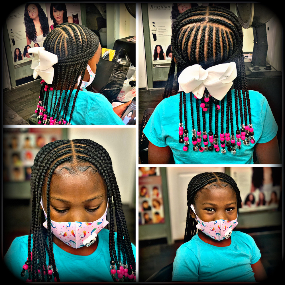 Kids Tribal Braids