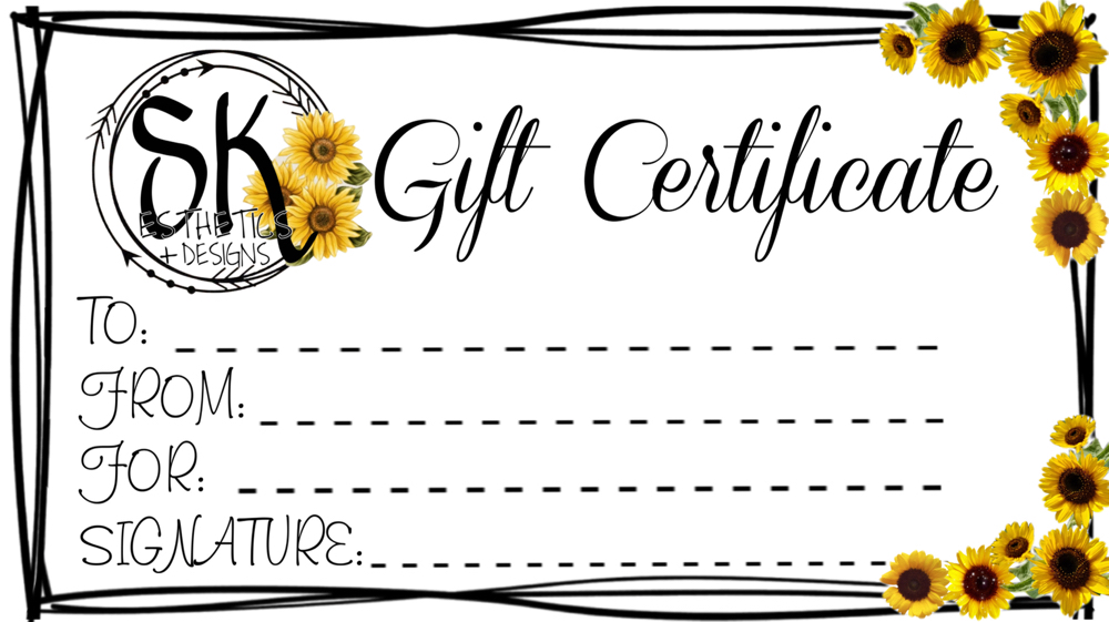 Gift Certificate